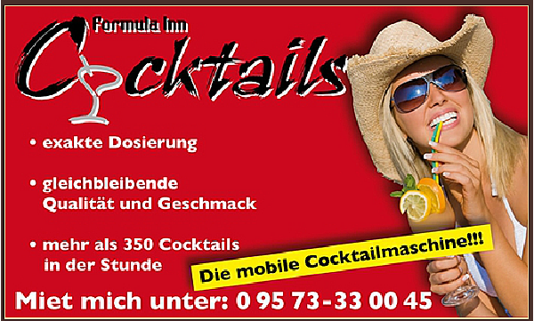 Mobiler Cocktailmaker